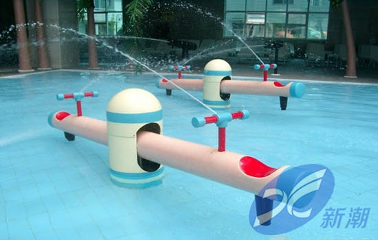 蹺蹺板噴水